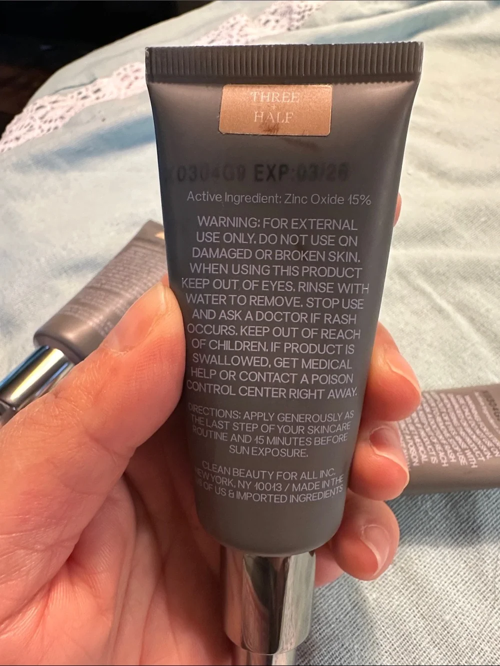 Saie Slip Tint Tinted Moisturizer Trio - Taupe & Rose Gold Accents